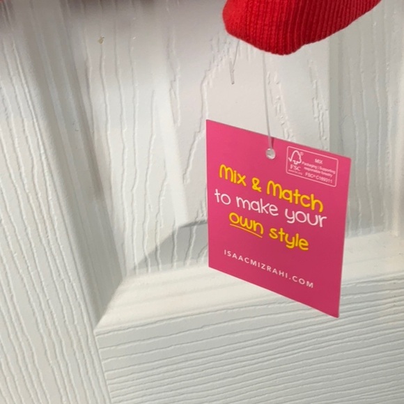 Isaac Mizrahi New York Girls Red LOVE Embroidered Long Sleeve Sweater Sz M(7/8) - Picture 3 of 8